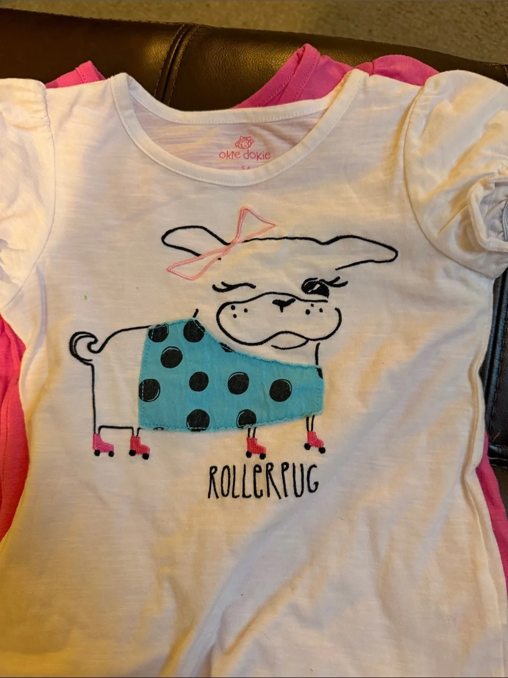 OKIE DOKIE adorable 3-shirt bundle size 4